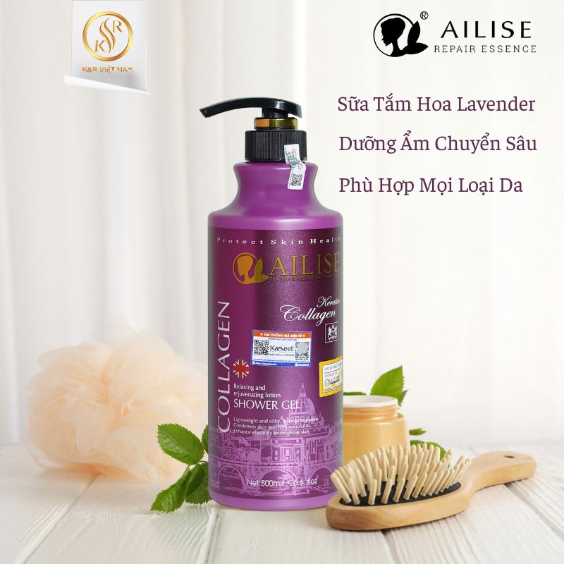 Sua Tam Hoa Lavender 800ml